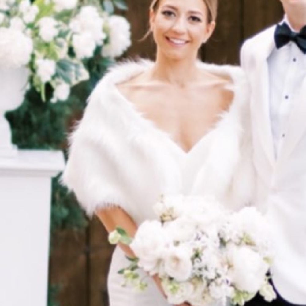 Wedding shawl - price is as listed !